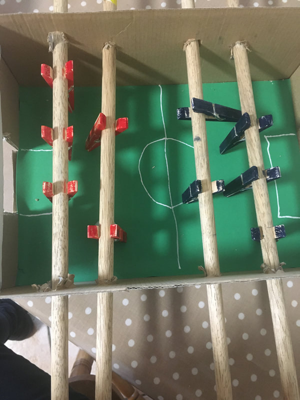 Shanes engineering talents created this football game